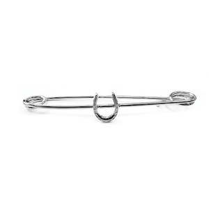 Traditional Horseshoe Stockpin - Silver