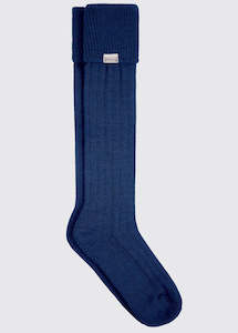 Alpaca Wool Socks - Navy