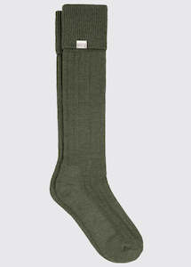 Rider: Alpaca Wool Socks - Olive