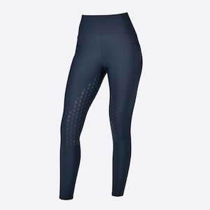 Rider: Thermal Riding Tights - Sky Captain