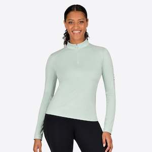 Clothing: Autumn Sally Long Sleeve Riding Top - Surf Spray