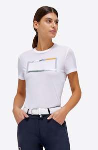 Casual: Mesh T-Shirt - White