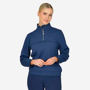 Casual: 1/4 Zip Pull Over - Naval Academy