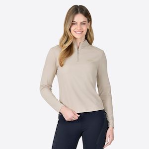 Casual: Lima Long Sleeve Riding Top - Mushroom