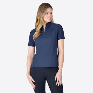 Casual: Rye Short Sleeve Riding Top - Navy Blazer