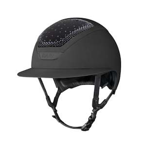 Helmets: Star Lady Hunter Swarovski In-Out - Black/Graphite