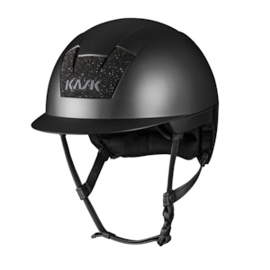 Helmets: KOOKI Matt Crystal Carpet - Black