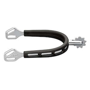 Spurs And Accessories: Ultra Fit Extra Grip Spurs - 10 Point Big Rowel - 40mm