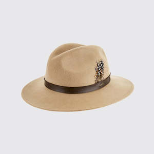 Socks: Gallagher Felt Hat - Sand