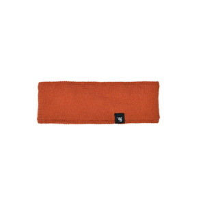 Rider: Fleece Lined Ponytail Headband - Redwood