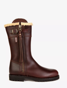 Midcalf Lined Tassel Boot - Conker