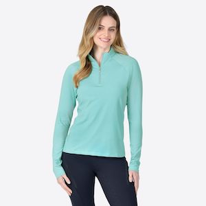 Casual: Prime Long Sleeve Top - Aqua Haze