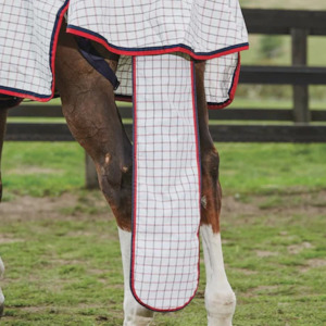 Summer Sheet Lite Tail Bag - White/Navy/Red