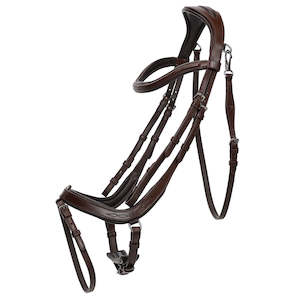 Salerno Bridle - Brown