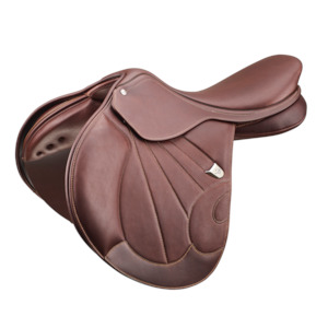 Victrix Jump Saddle - Havana Brown