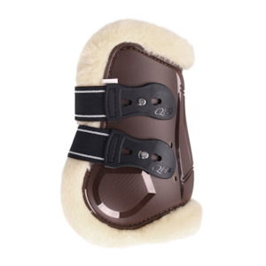 Leg Protection: Ontario Fetlock Boots - Brown