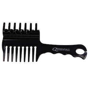 Mane Comb with Clip - Black