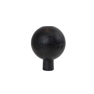 Lead & Wall Protection Rubber Ball Black 11.5cm