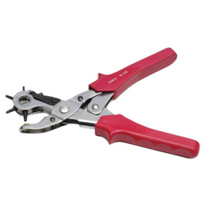 Stable Accessories Hardware: Revolving Punch Plier Action