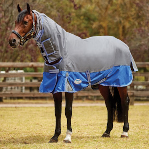 ComFiTec Premier Free Mane Shield Combo Medium Grey/Blue - 220g *Clearance*