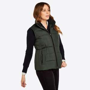 Spiddal Quilted Gilet - Spruce