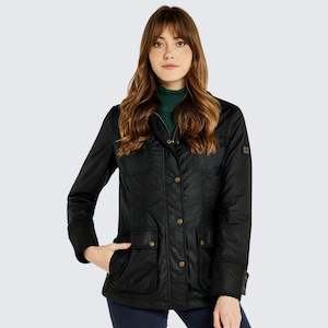 Munsbro Waxed Cotton Jacket - Black