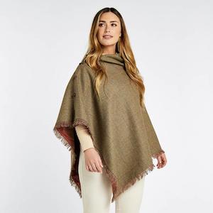 Hazelwood Tweed Poncho - Burren