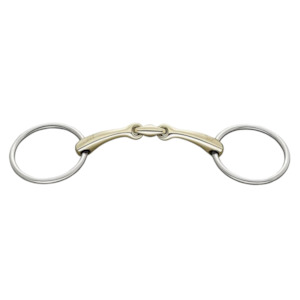 Dynamic RS Loose Ring Snaffle 16mm Sensogan- Double Join 125mm