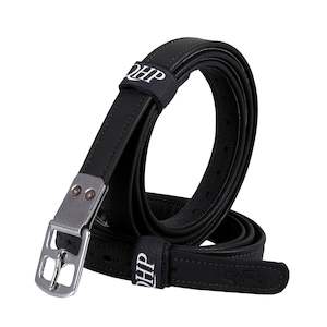 QHP Ultra Strong Stirrup Leathers - Black