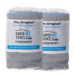 2x Original 2.0 Car Drying Towels