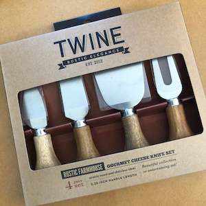 Twine Cheese Knives Set 4