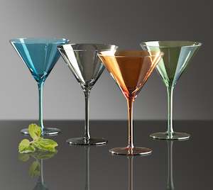 VERITY MARTINI GLASSES