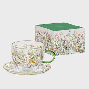 Homewares: WILDFLOWER CUP & SAUCER