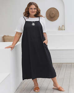 Homewares: BLACK APRON DRESS