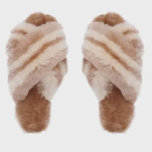 Mayberry Camel Sorbet Slipper