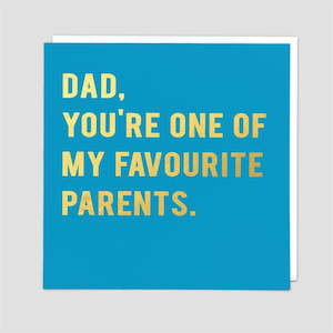 FAVOURITE PARENTS CARD