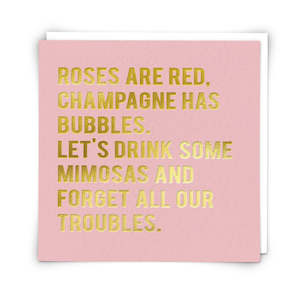 Homewares: MIMOSAS CARD