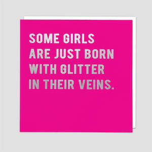 GLITTER CARD