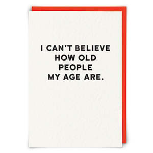 Homewares: I CAN'T BELIEVE CARD