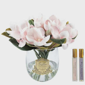 Homewares: PINK MAGNOLIAS GOLD BADGE CLEAR