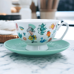 Alice In Wonderland Cup & Saucer