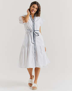 Homewares: WHITE MARI DRESS