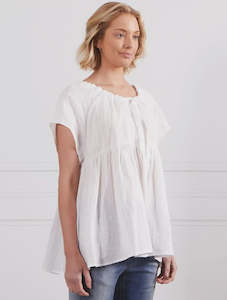 Homewares: WHITE AYLA TOP