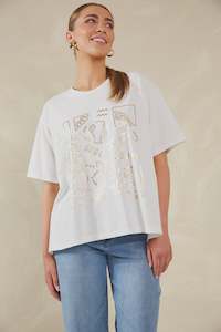 BIANCO BARI TEE