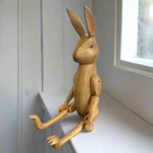 Large Wooden Rabbit