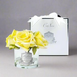 Homewares: YELLOW FIVE ROSE CLEAR