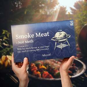 Homewares: SMOKE MEAT NOT METH SPICE GIFT BOX