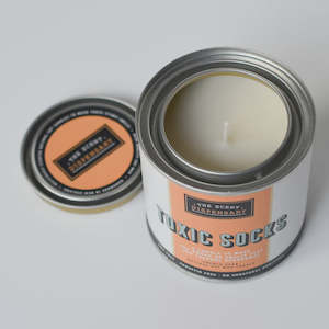 Homewares: TOXIC SOCKS CANDLE