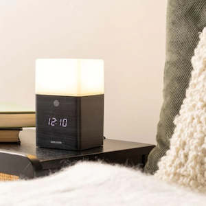 FROST LIGHT BLACK CLOCK