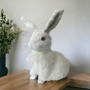 Homewares: HOPPING FUR BUNNY